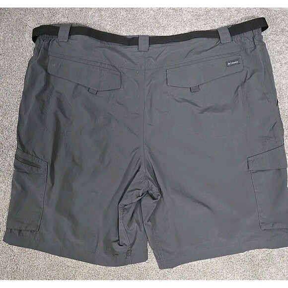Columbia Omni Shade Sun Protection UPF 50 Shorts 10" Charcoal Gray Men's Size 48 - Picture 6 of 8